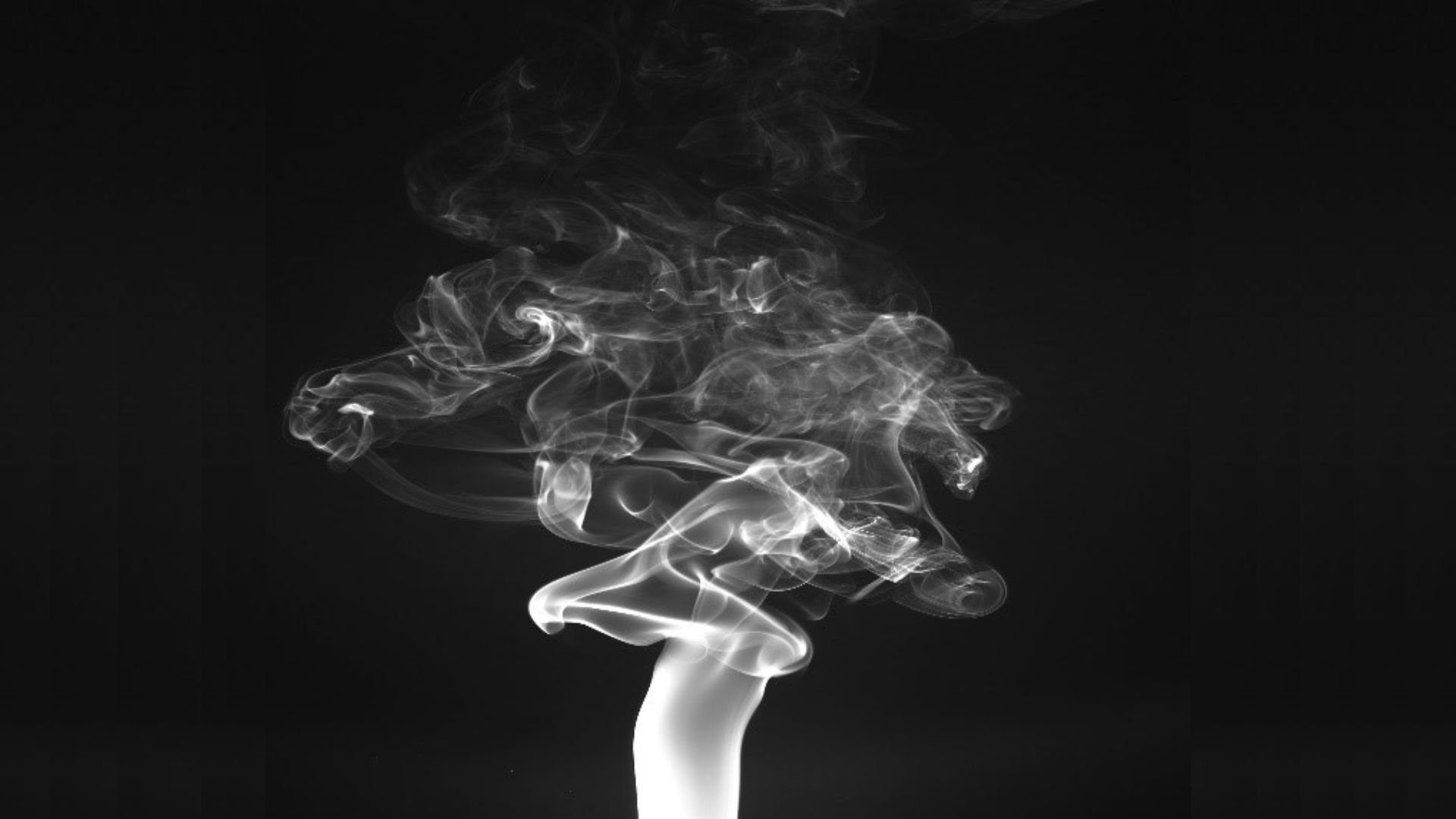 Smoke in Black Background